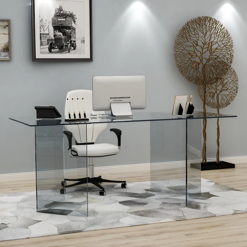 Nordic Aesthetic Office Desk Standing Computer Minimalist Design Office Desk Reception Executive Mesas Escritorio Home Furniture