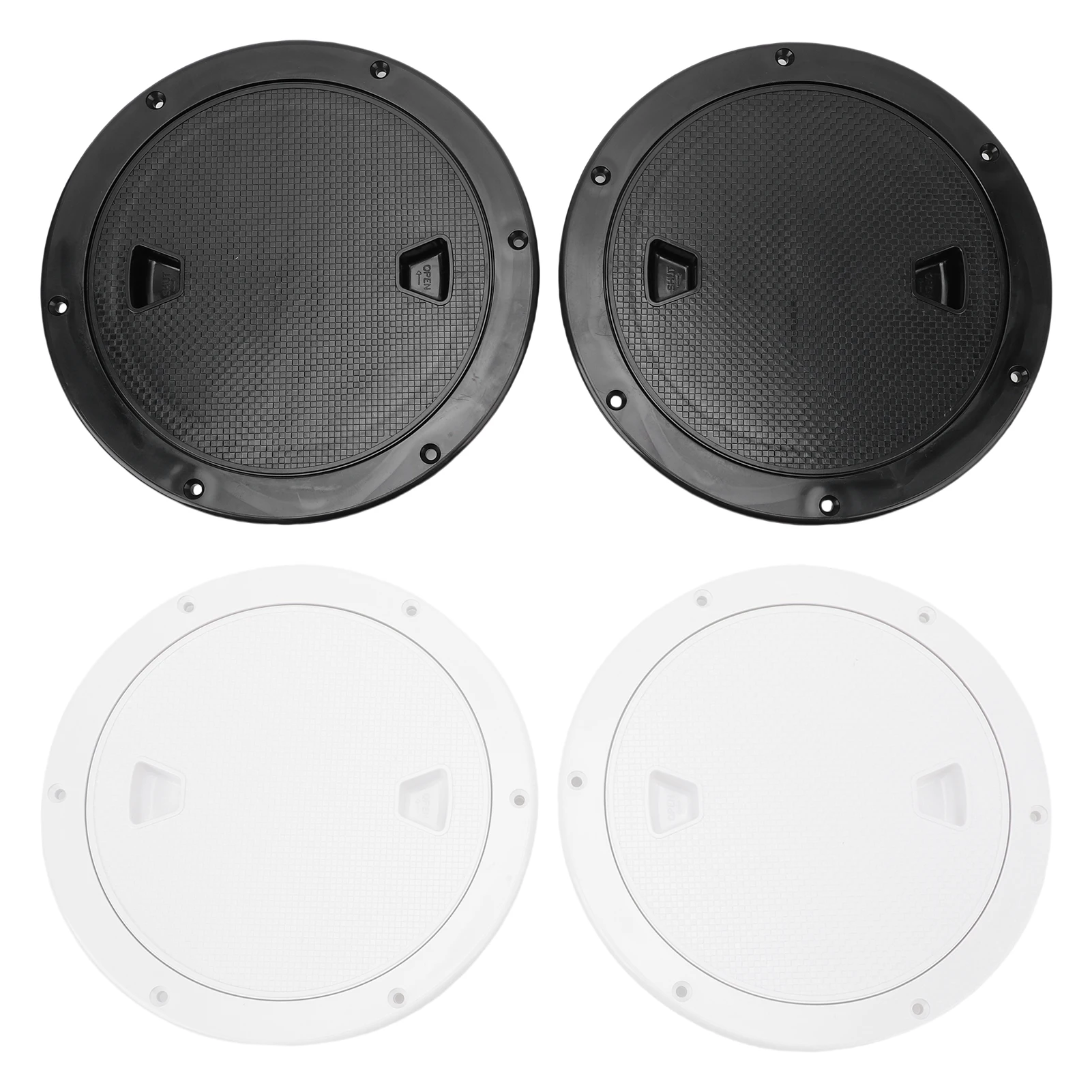 

Round Access Hatch Inspection Hatch 8 Inch High Hardness Excellent Rubber Sealing with Detachable Cover for Marine Yachts Boat