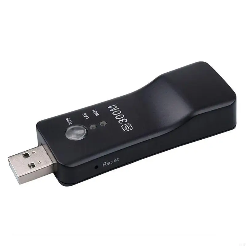 B0KF RJ45 수신기 300mbps 무선 WiFi 어댑터 네트워크 카드 300mbps 범용