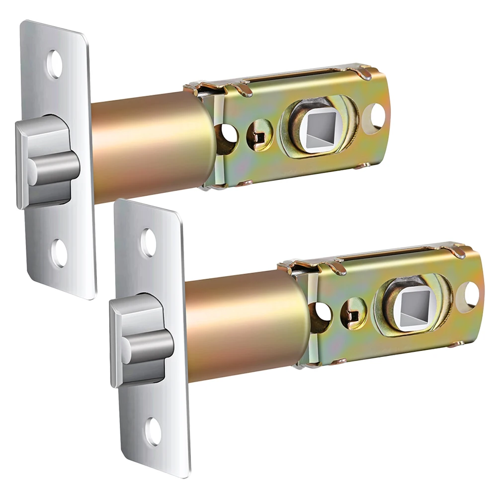 

2 Pcs Ball Lock Door Bolt Deadbolt Locks for Knob Latch Handle Zinc Alloy Catches Internal Doors Bathroom