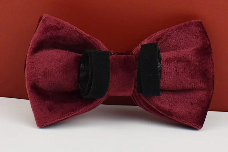 Rotes Weinrot-Samt-Hundehalsband und Leinen-Set für große Hunde, individuell graviertes Namensschild, Haustierzubehör, Hundeleine, Velvet07 – Detail 13