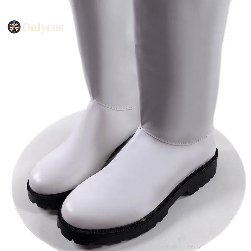 رائعة أربعة امرأة غير مرئية تأثيري أحذية هالوين كرنفال الأحذية بو أحذية من الجلد تأثيري الدعامة Onlycos