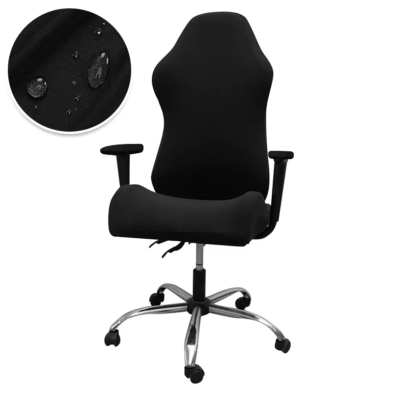 Copertura da gioco a colore solido Copertura elasticità morbida Elasticità polare Poldella in pile di slittamento Copertina di sedile per sedili per il computer Slip.