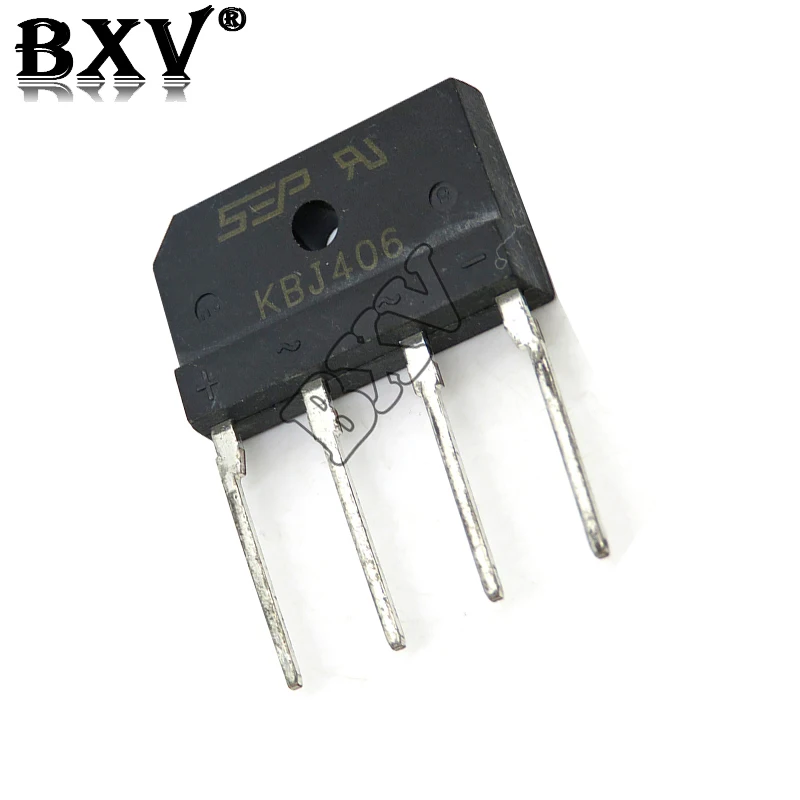 5PCS KBJ406 KBJ406G…