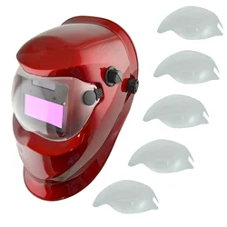 Welding Lenses Outer Lens Welding Helmet Mask Cover Replacement Auto Darkening Eye Protection Welder Tools Splash Proof Clear PC