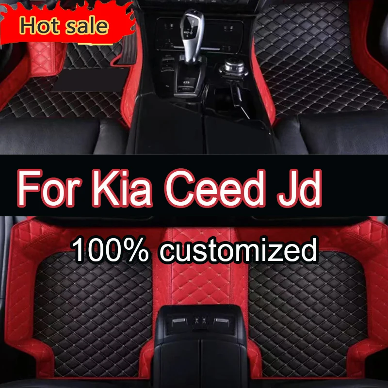 

Автомобильный коврик для Kia Ceed Jd 2014 2015 2016 2017 2018 2019 2020 Мужской нескользящий роскошный женский коврик для ног Авто внутренние коврики Аксессуар