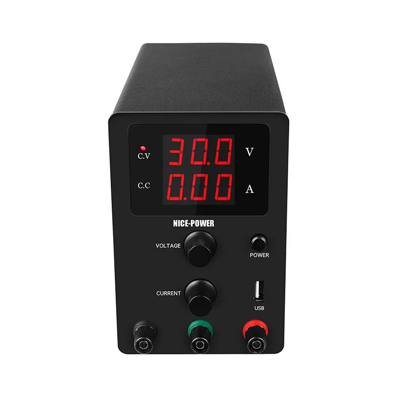 

R-SPS3010 30V 10A DC Regulated Power Supply for L oratory Testing Cellphone Repairing Power Source
