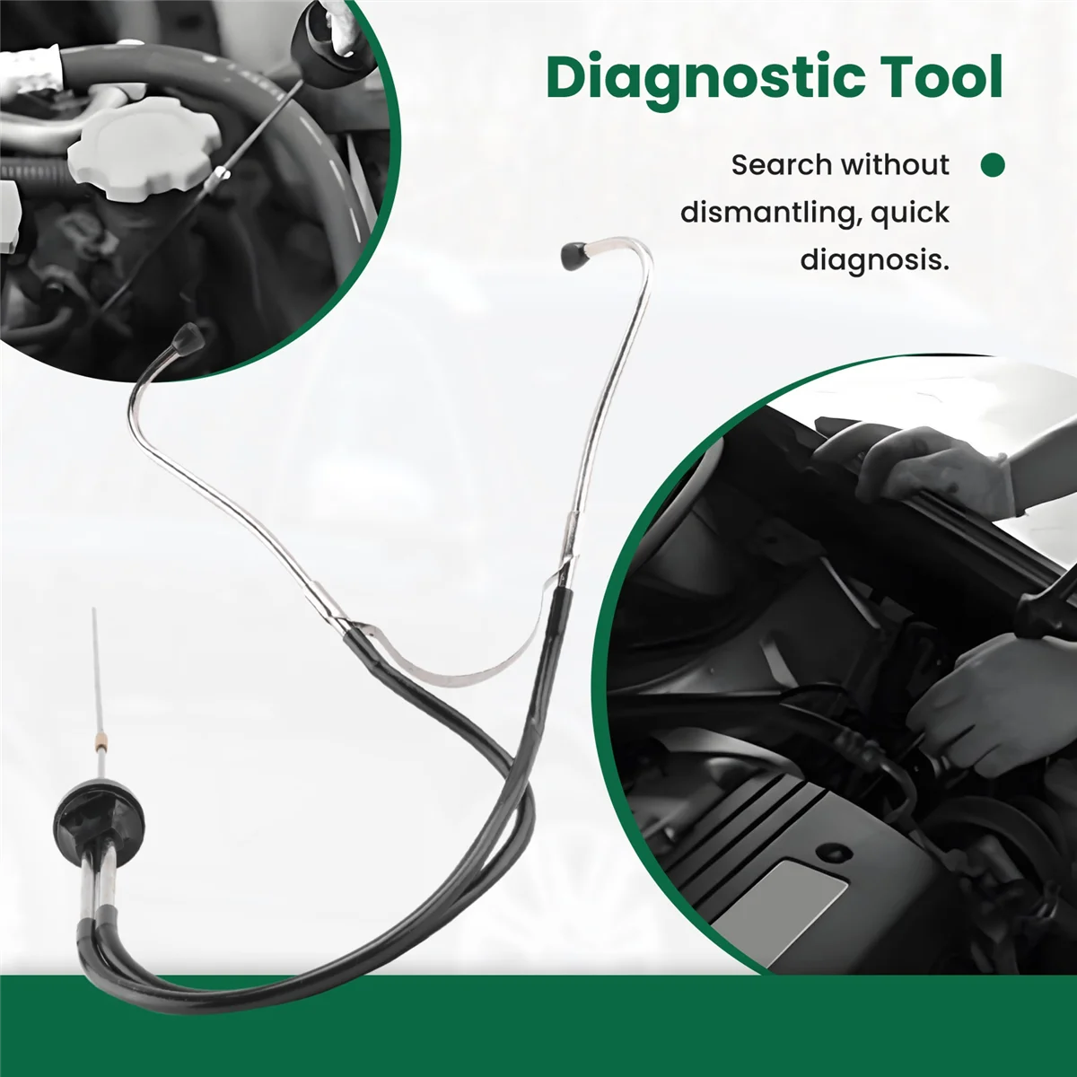 Ferramenta diagnóstica do motor automotivo do estetoscópio da mecânica QUENTE