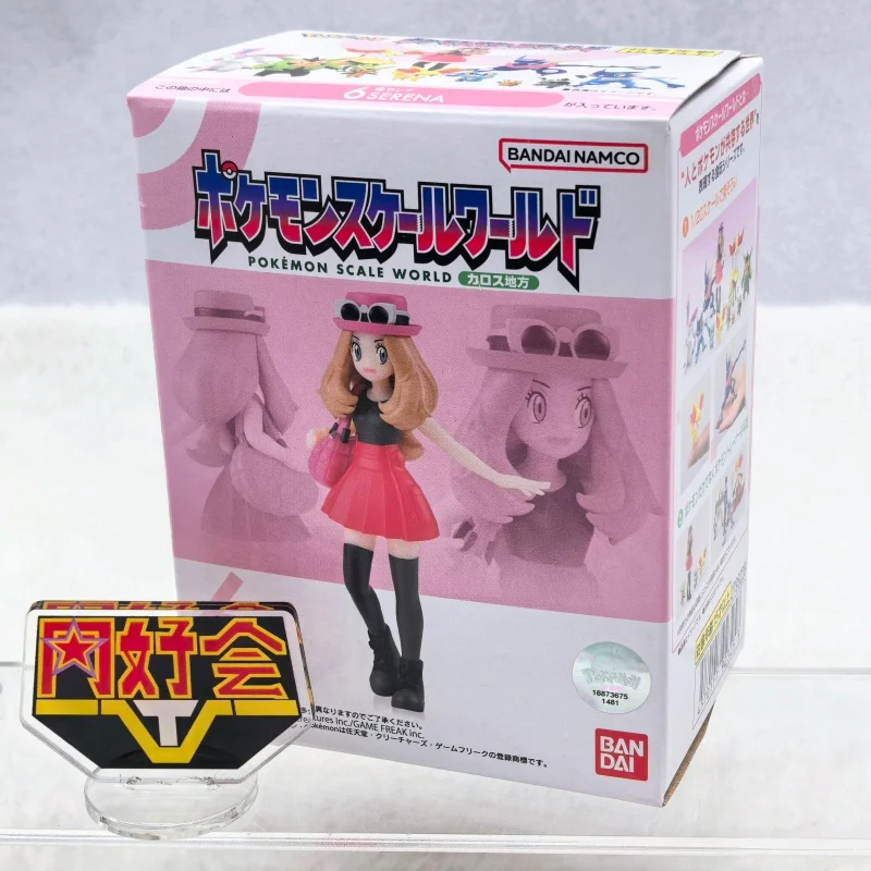 Bandai Pokemon Scale World Kalos Region Serena And Fennekin
