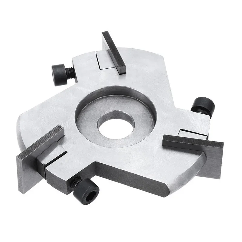 

1PC H16 75/90mm Wood Carving Disc Woodworking Removable Grinder Disc Three Blade Root Milling Cutter High quality