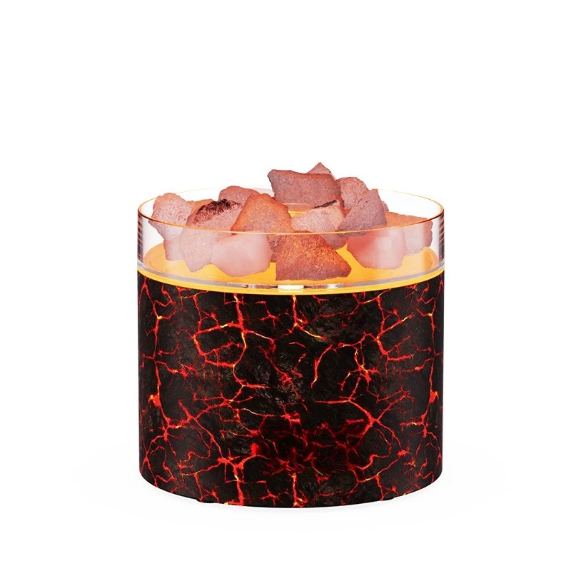 Creative Simulation Flame Aromatherapy Machine, Dormitory Home Volcanic Lava Mini Usb Desktop Aromatherapy Machine