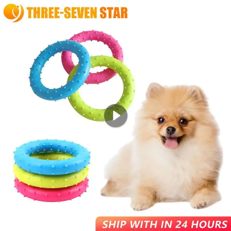 

Anti-bite Training Ring Puller Diameter 8cm Dog Toys High Quality Aggressive Chewing Thorn Circle Pet Toy Pet Accessories