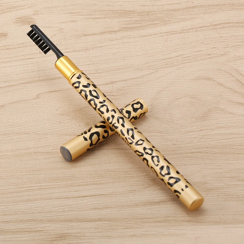 Lasting Color Double Head Eyebrow Pencil with Brush Waterproof Brow Tattoo Tint Liner Pen Waterproof Eyebrow Enhancers Cosmetics