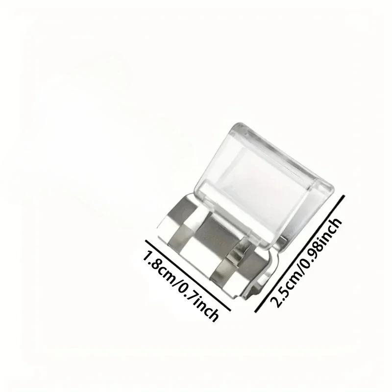4PCS Invisible Leg Shortening Clip Non-Slip Pants Edge Clip Quick Fix Hem Clip Hidden Pants Adjuster Sewing Accessories