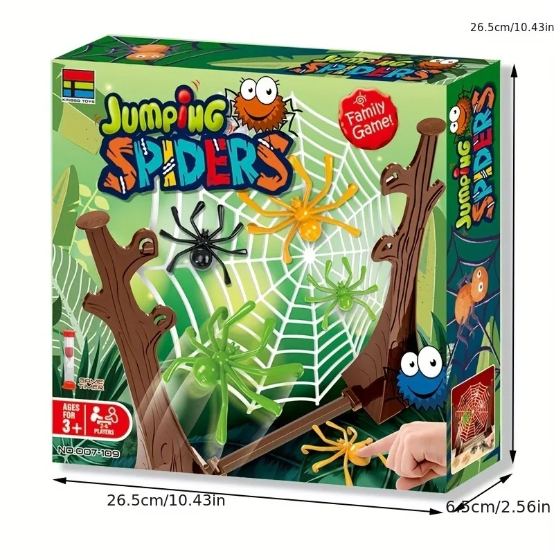 Bouncing Spider Game Spider Web Board Game Party Entertainment Parent-Child Interaction Bouncing Spider Web Hanging Game