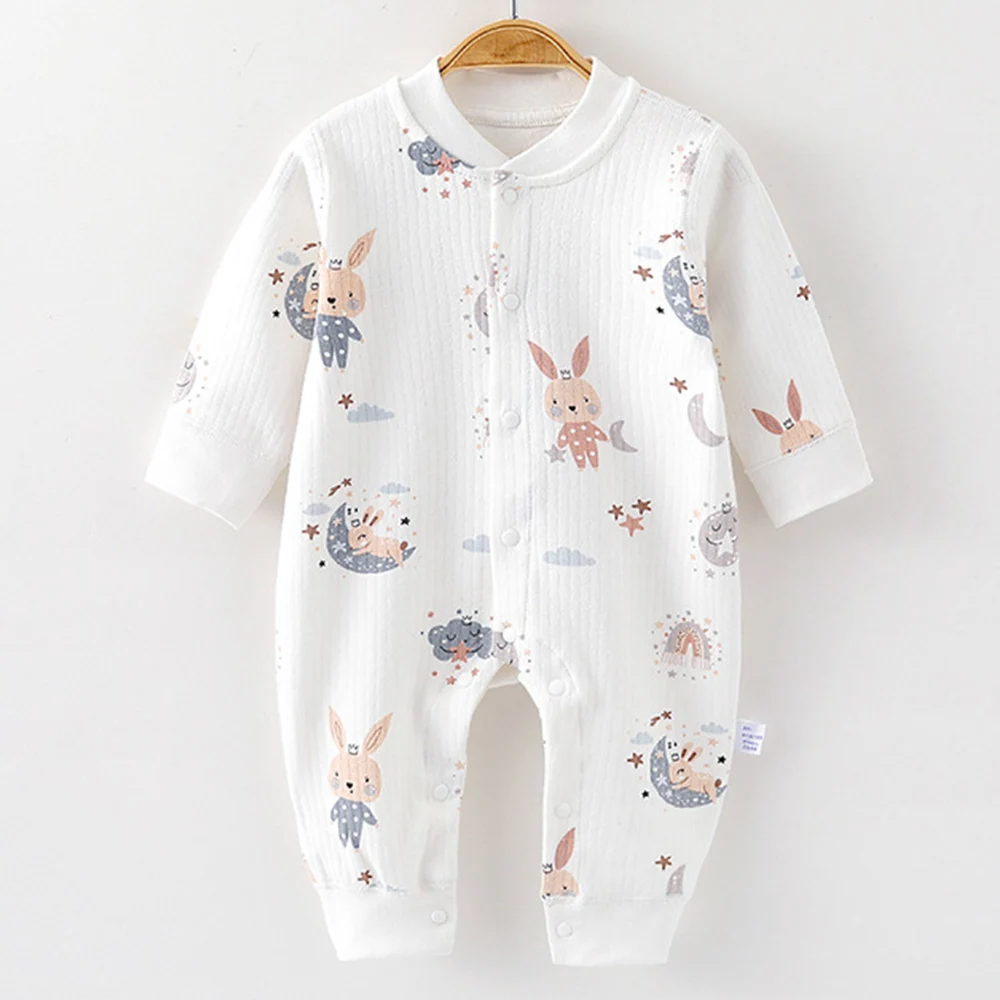 Baby Boy Rompers Long Sleeve Cotton Spring Autumn Winter Newborn Clothes Baby Girl Jumpsuit