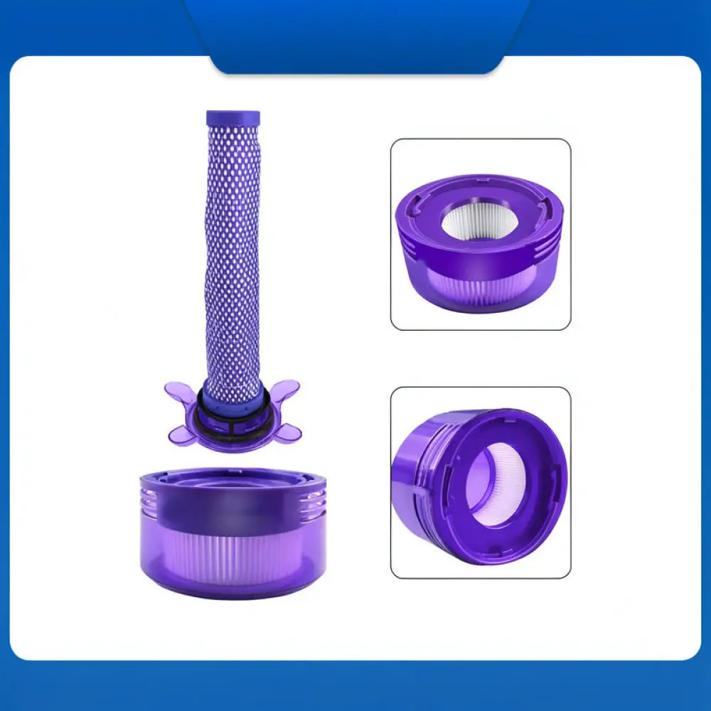 Replacement HEPA Filters For Dyson V8 Series SV25 SV37 Vacuum Cleaner Accessories Reliable Dust Filtration Cleaning Unit