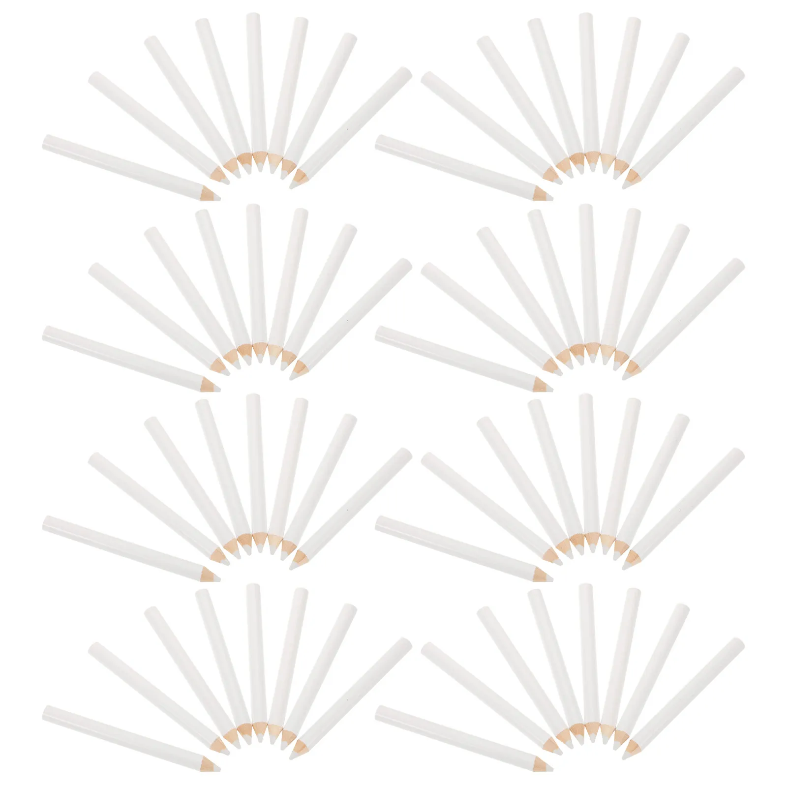 50Pcs Rhinestone Picker Pens Nail Dotting Wax Pencil White Fabric Marking Nail Art Tools Rhinestone Crystal Pickup Painting