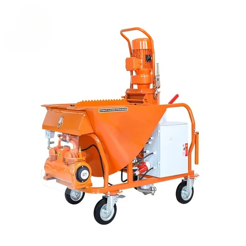 Portable Professional Automatic Plaster Sprayer for Cement Mortar Wall High Efficiency Durable Heavy Duty