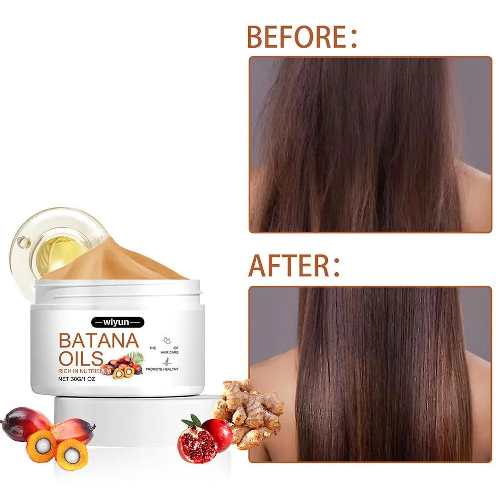 Natural 100% Batana Oil For Healthy Hair Treatment Oil Natural Promotes Hair Hralthy Hair Care Cream