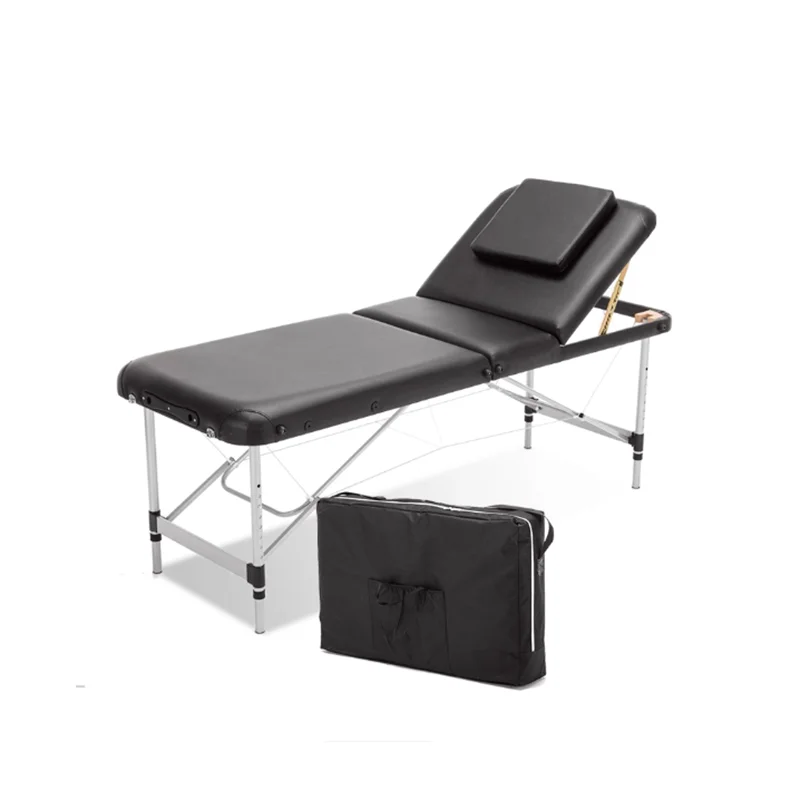 Portable Multifunctional Massage Bed Folding Beauty Massage Push Back Bed Inspection Health Examination Bed