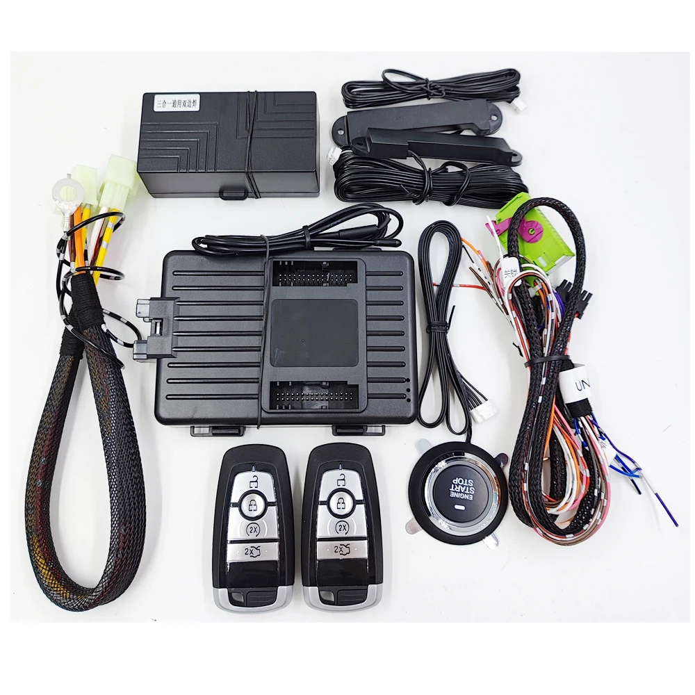 For Ford Car Facelift Engine Push Button Start Stop Remote Starter Keyless Entry System Car Accessories Product Parts