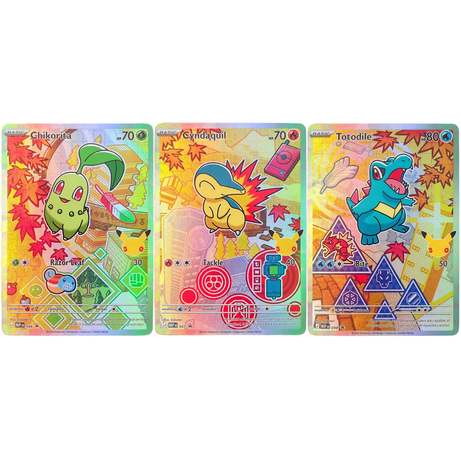 DIY Proxy Englische 30. Jubiläums-Edition Partner-Illustration Kanto Johto Hoenn Sinnoh Unova Kalos Alola Galar Spielkarten-Spielzeug – Detail 3