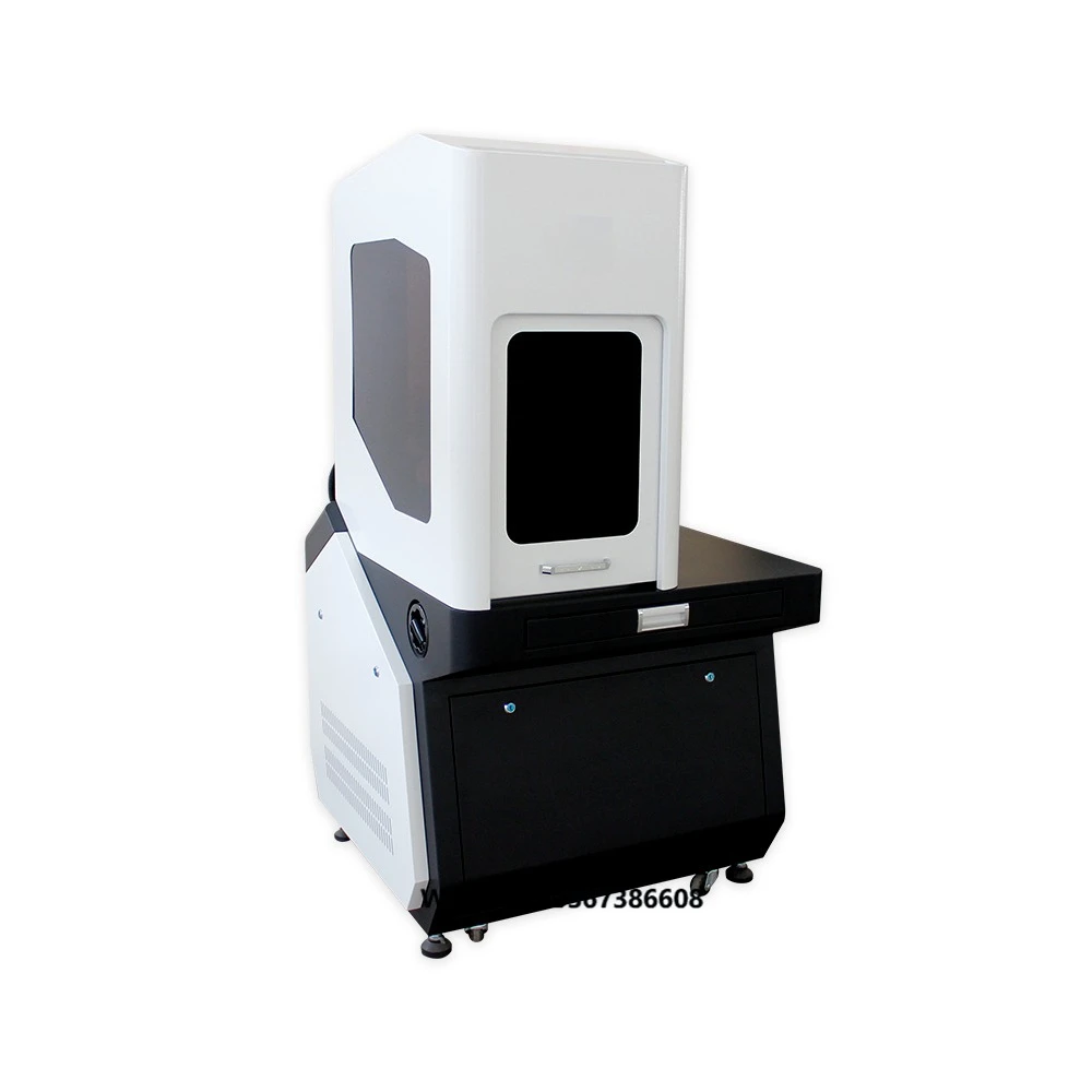 

Enclosed Fiber Marker Metal and Plastic Fully 20w 30w 50w 70w Enclosed Fiber Marking Machines