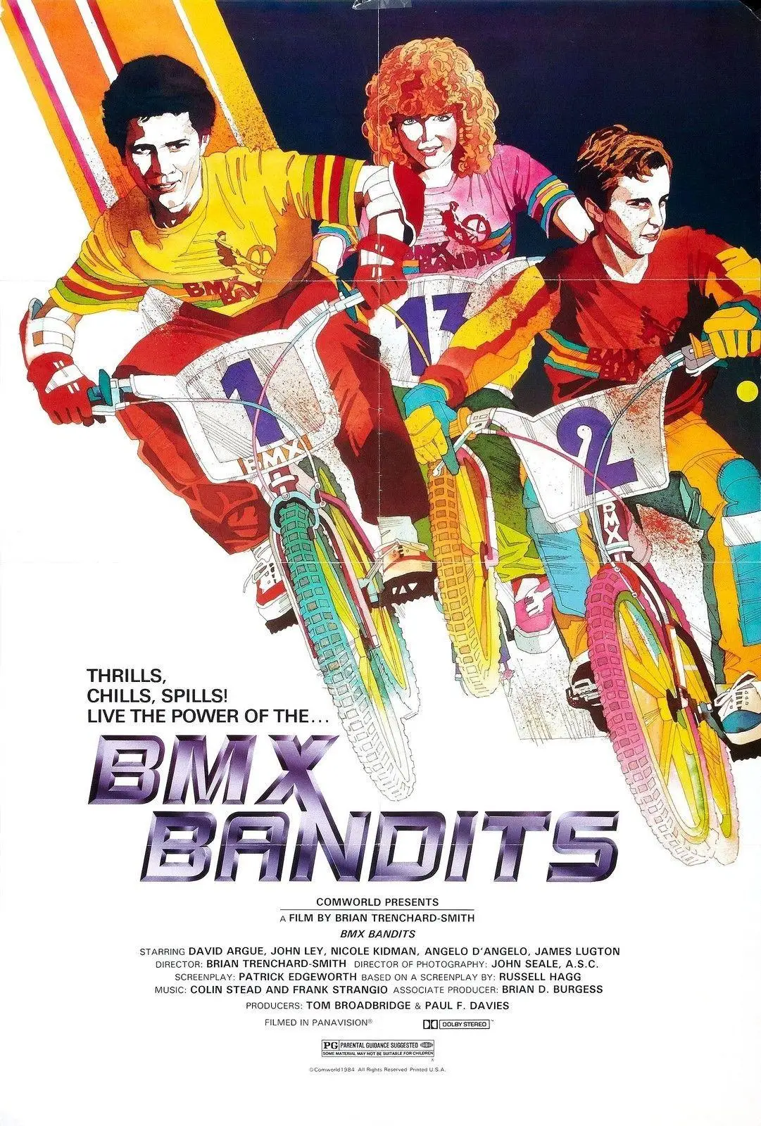 Movie BMX Bandits (1983) Art SILK POSTER Wall Art Home Decorative painting