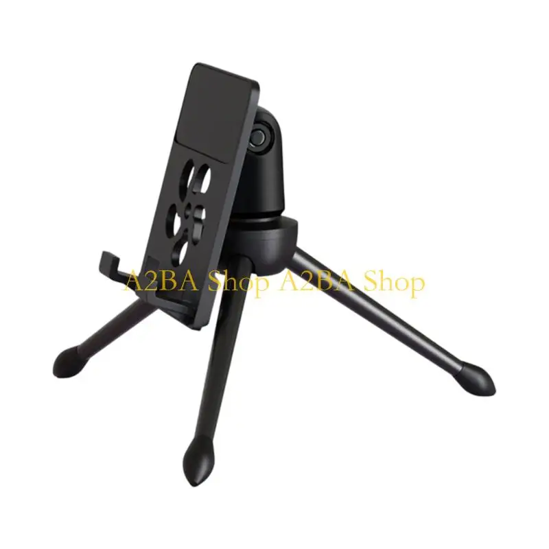 A2BA Multiple Angled Adjustable Desktop Stand for Microphones Recording and Phone Streaming