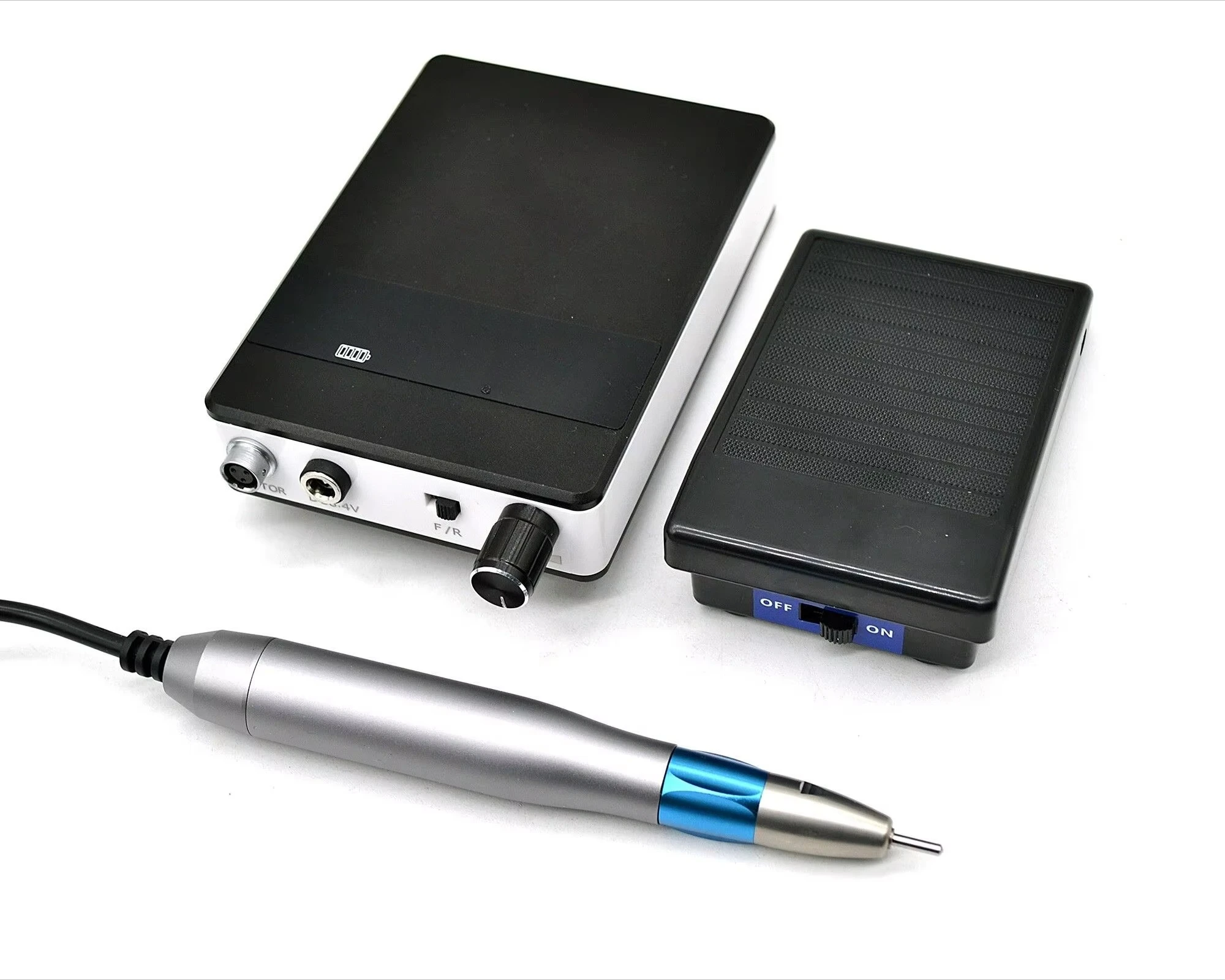 Rechargeable Portable Brushless Micromotor Lab with Dentl Handpiece Motor and bluetooth Wireless Foot Padel Control