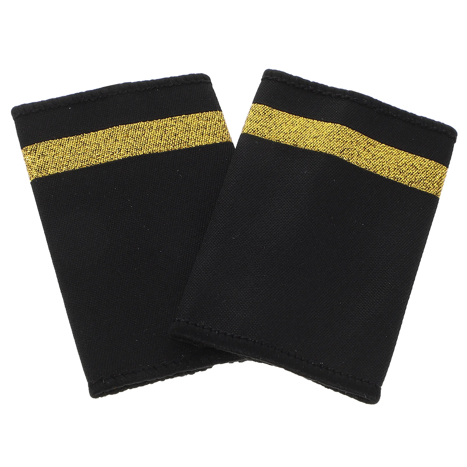 

1Pair Captain Shoulder Boards Epaulettes Professional Design for Pilots Aviation Enthusiasts Stage Performances Themed Costumes