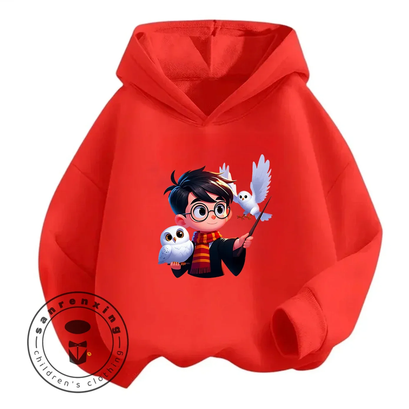 

Harry Potter New 2026 Cartoon Print Hoodie Hot Selling For Kids Teenagers Boys Girls Autumn Winter Fashion Casual Trendy