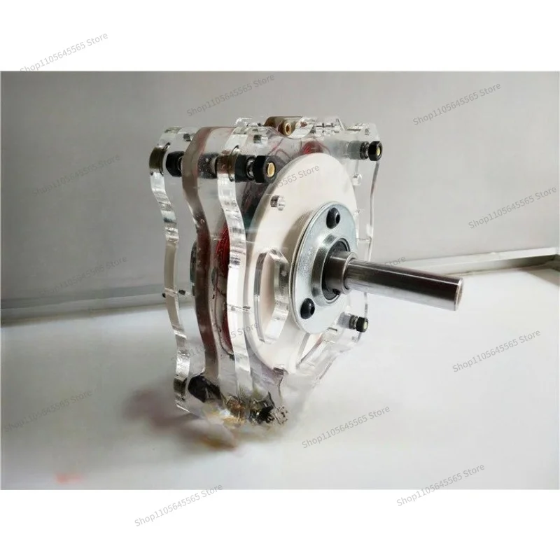 For Low Speed High-power Disc Type Permanent Magnet Coreless Generator