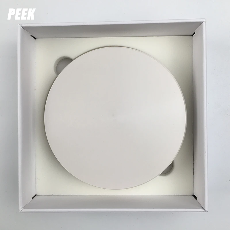 

Стоматологический диск PEEK белого цвета, материал для зубного имплантата