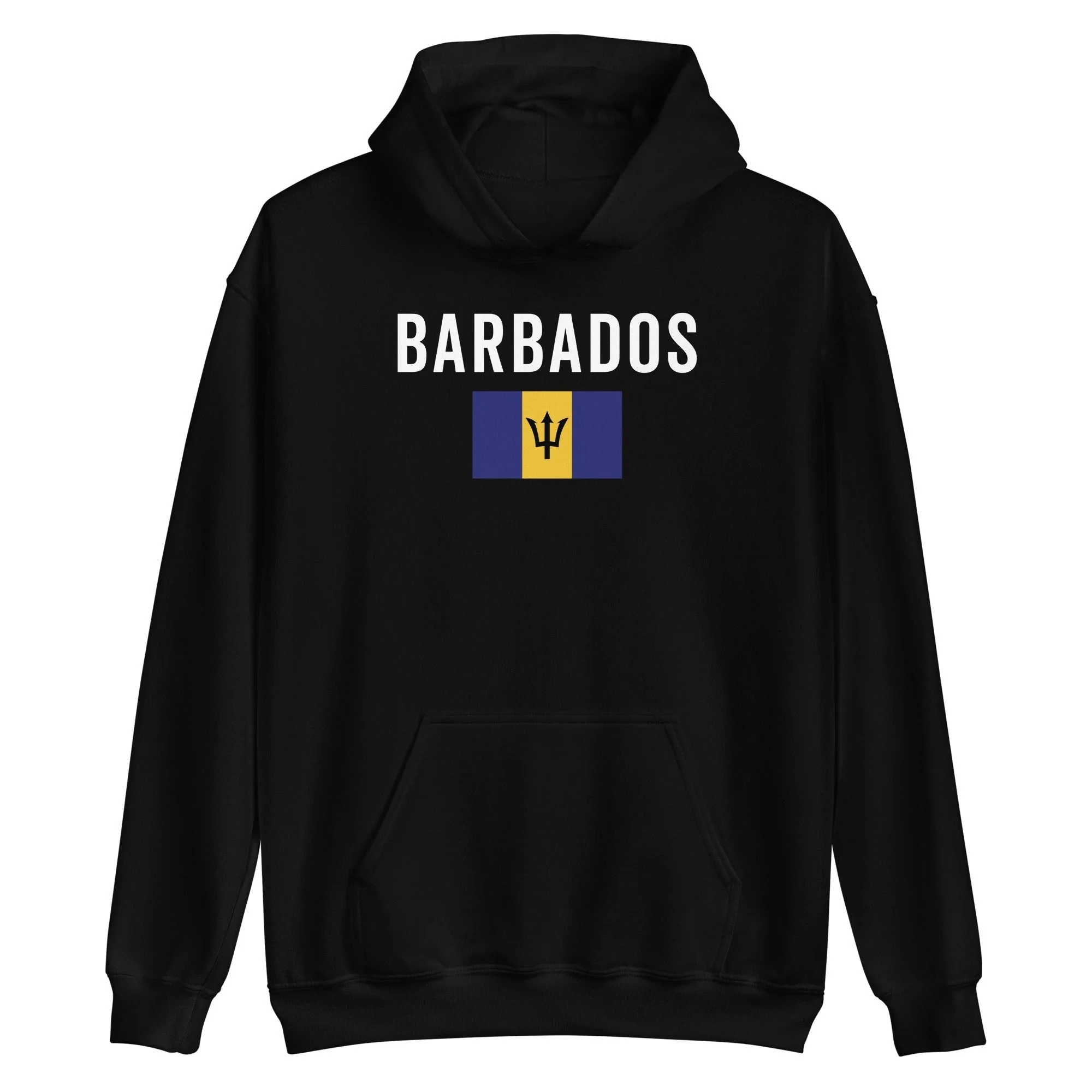 

Barbados Flag Hoodie Men's and Women's Long Sleeve Sweatshirt Y2k Tops Autumn Pullover Men Clothing Retro Sportswear Streetwear