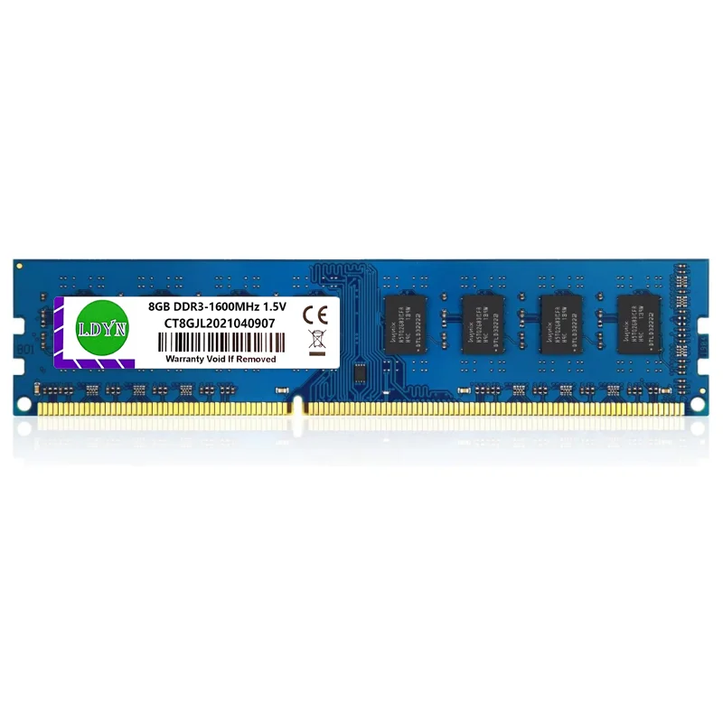 4GB 8GB DDR3 Desktop RAM 1066 1333 1600MHz PC3-8500 PC3-10600 PC3
