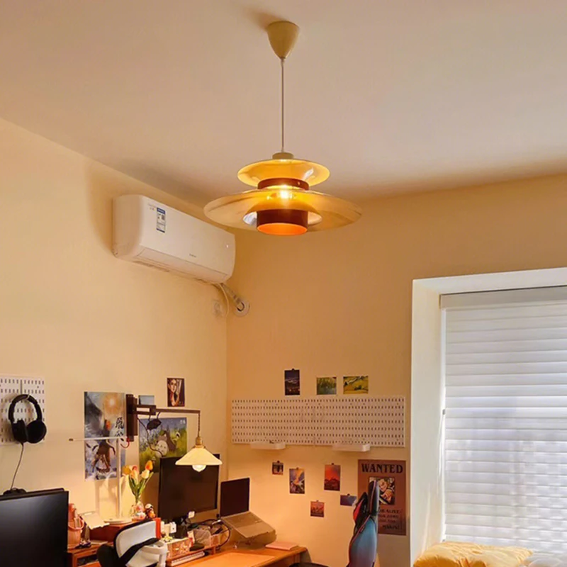 Beige Black White Aluminum Chandelier Wire 150cm Adjustable E27 Bulb For Bedroom Kitchen Restaurant Pendant Lamp