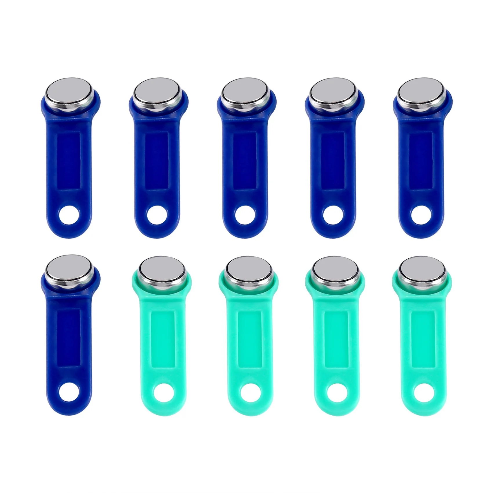 10Pcs/Lot Rewritable RFID Contact Memory Key RW1990 IButton for Copy Card Sauna Keys Cards