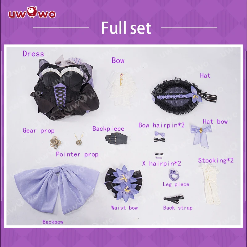 LAST BATCH UWOWO Herta Cosplay Game Honkai Star Rail Fanart The Herta Lolita-Style Gown Cosplay Costume Halloween Costume