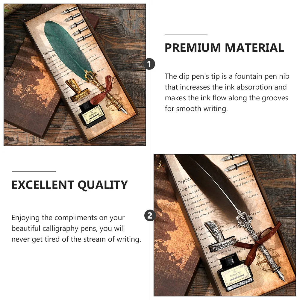 

Relief Calligraphy Pen Set Premium Material Smooth Writing Comfortable Experience Exquisite Beauty Drawing