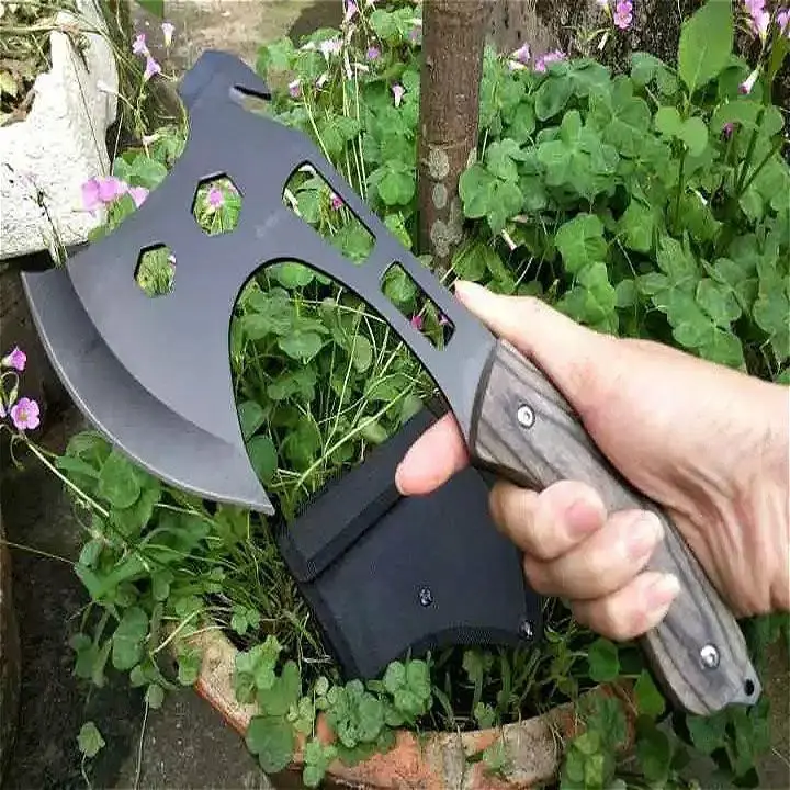 

Outdoor Camping Mountain Axe Mini Multifunctional Self-defense Portable Survival Hand Axe Hammerhead Battle Axe