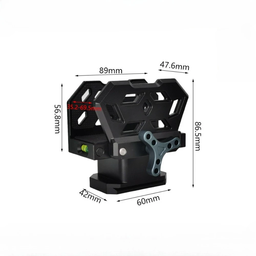 

Тактический зажим, подставка для штатива, регулируемые конструкции с быстроразъемной платой и уровнем для охоты и кемпинга, кронштейн для стрельбы на открытом воздухе