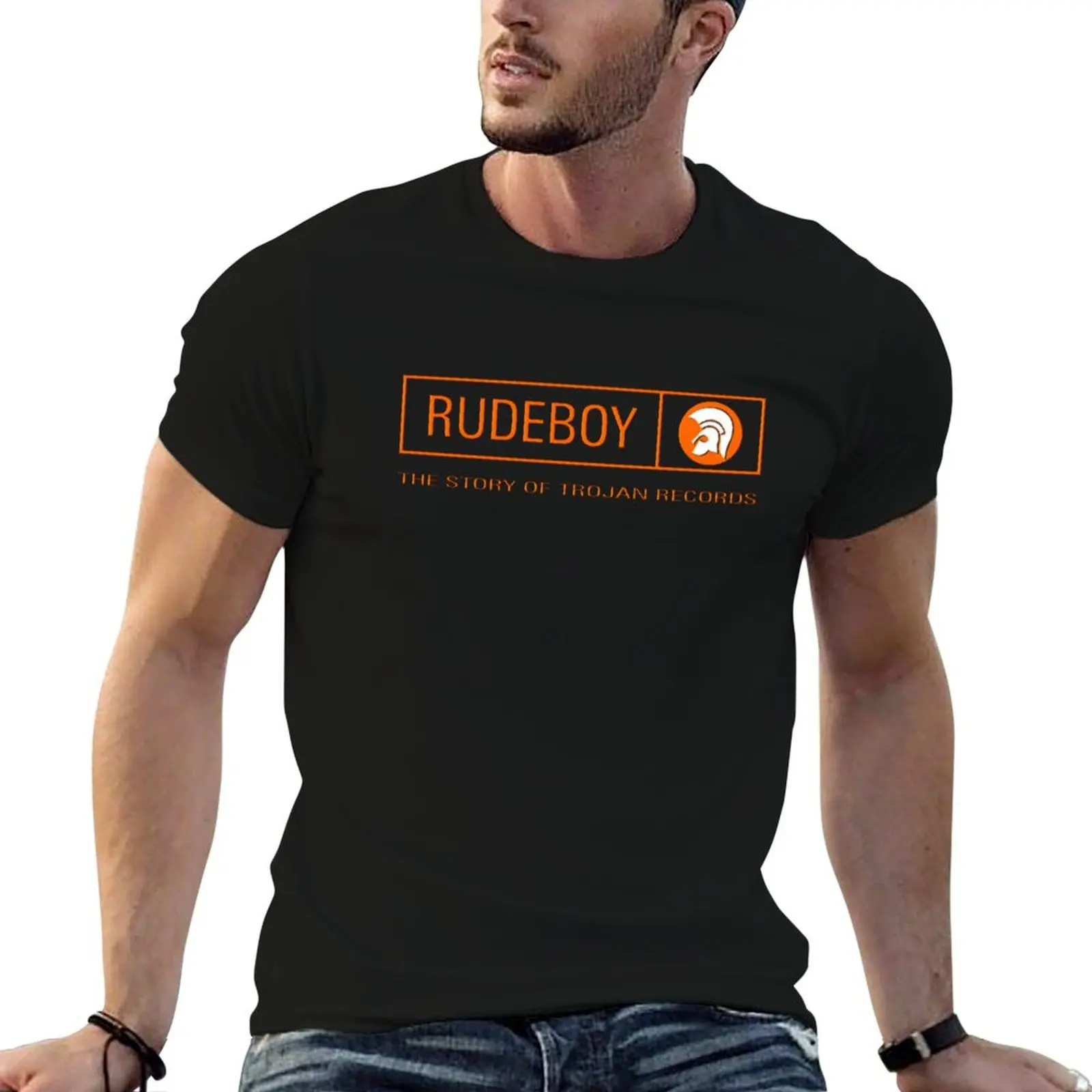 

shirts RUDEBOY RECORDS TROJAN casual OF t STORY shirt t T-Shirt man for man printed THE