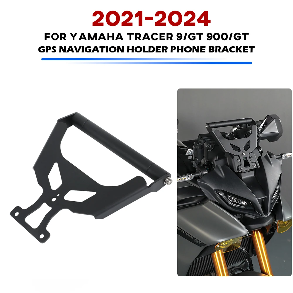 9GT 900GT Phone Support Holder GPS Navigation Mount Bracket For Yamaha Tracer 9 /GT 900 /GT 2021-2024 Tracer9 Tracer900 GT