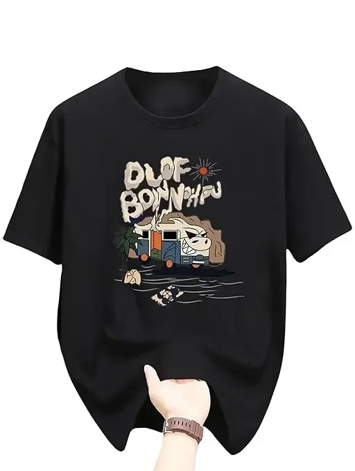 

"Regular Fit Printed T-Shirt for Men | Comfortable & Trendy Top"