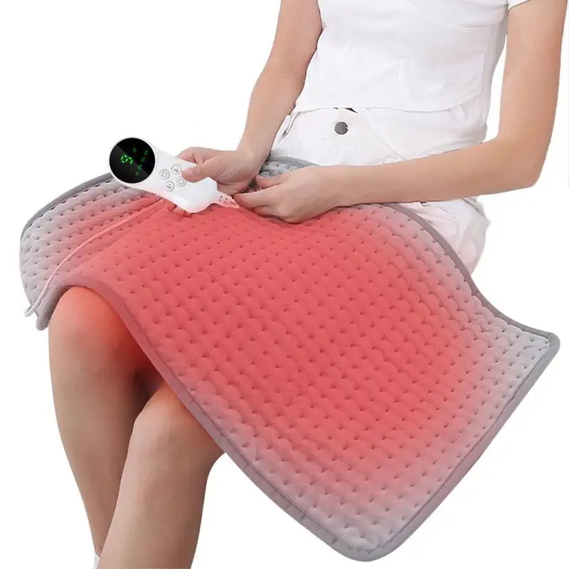 

Heating Pad with Auto Shut Off 12x24 Inch Electric Heat Pads for Back Fast Heat Technology & Washable Fabric Heating Pad