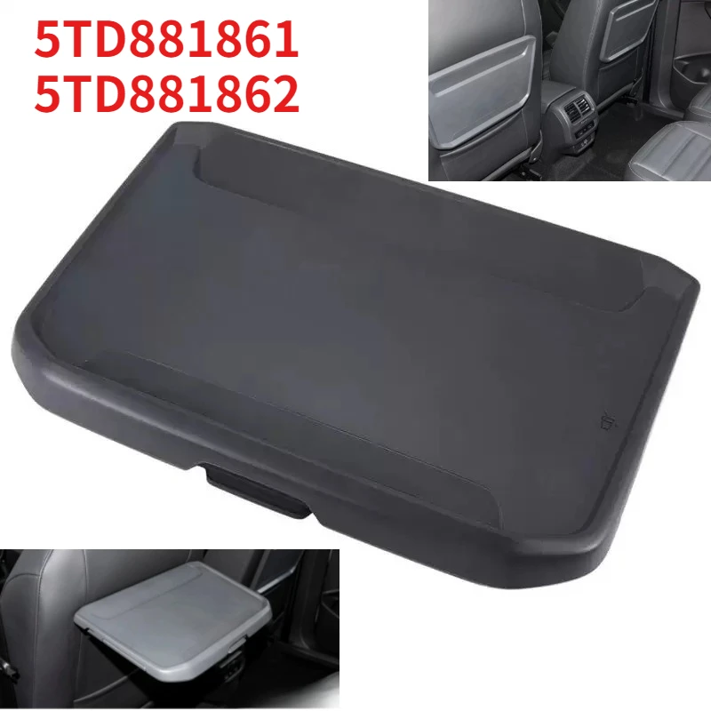 5TD881862 5TD881861 For VW Touran L Tiguan L 2016-2023 GOLF Passat Interior Car Rear Seat Folding Cup Holder Table