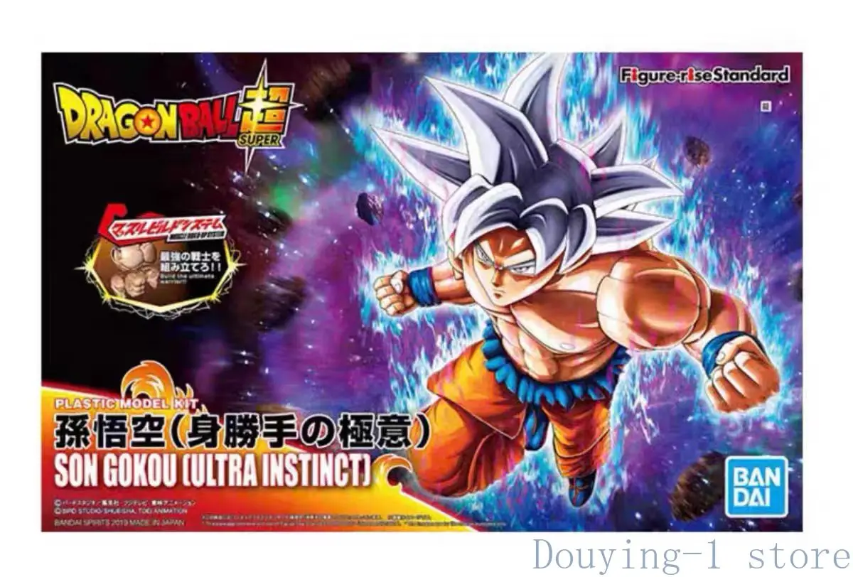 

В наличии Bandai Dragon Ball Super Goku Ultra Instinct, экшн-игрушечные фигурки, сборная модель, аниме-фигурка, детские игрушки