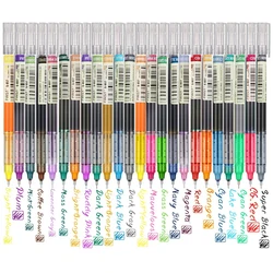 12/18/24 Gel Pen School Office Adult Coloring Book Journals Drawing Doodling Art Markers Straight Liquid Rollerball Pen 040300
